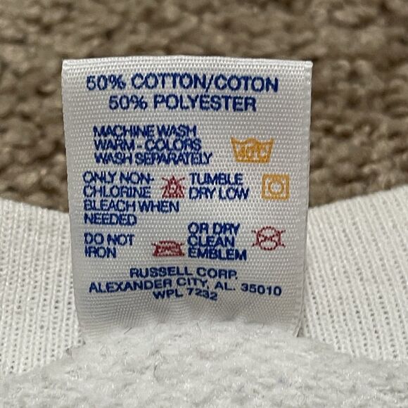 VTG Jerzees Sweatshirt Womens Large Poker Cards Custom Homemade Craft Crewneck - Picture 5 of 9